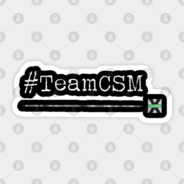 XFN ORIGINALS: #TEAMCSM Sticker by XFilesNews